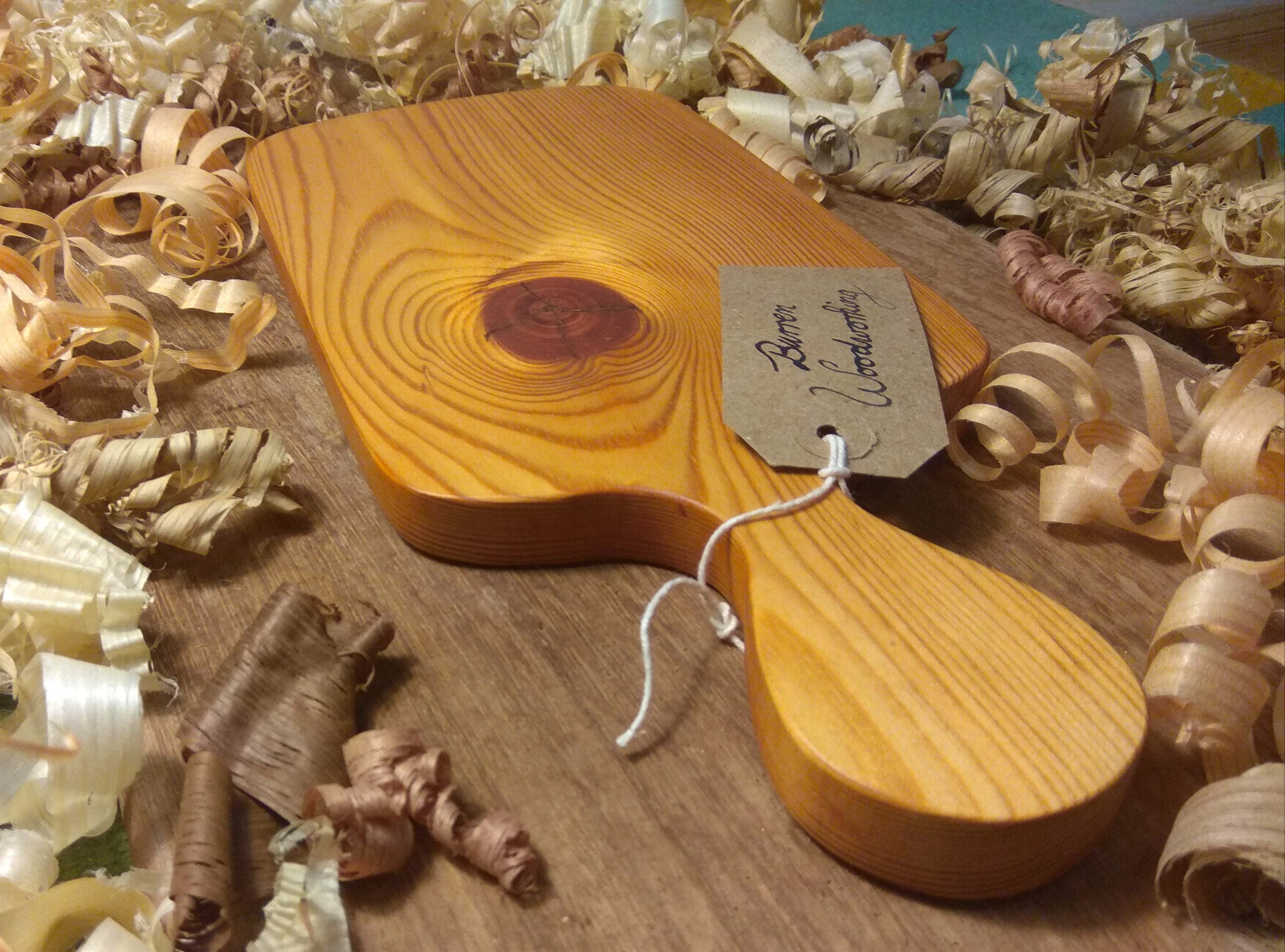 Rustic Breakfast Board Oregon Pine Rustic Breakfast Board Oregon Pine
