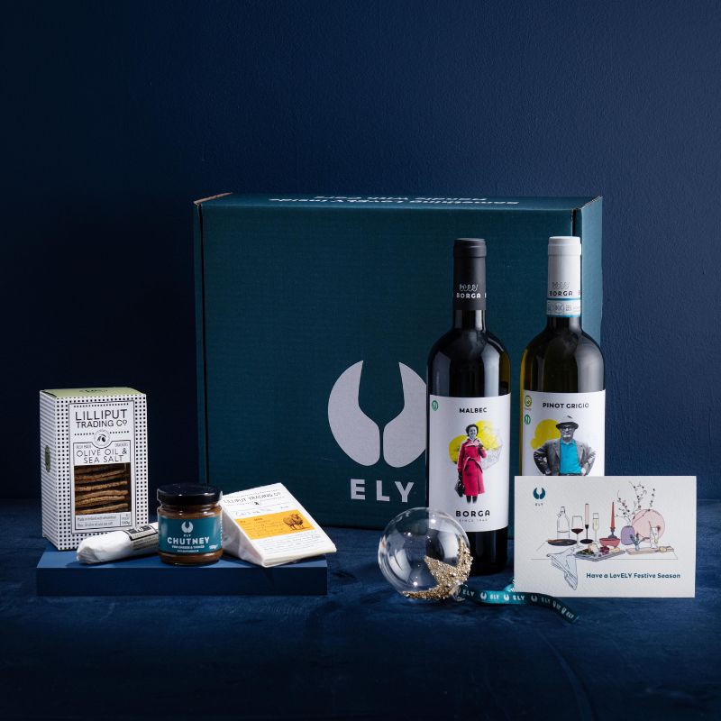 Malbec, Pinot Grigio & Charcuterie Gift Hamper