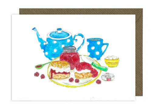 Greeting Card 'Tea Party' Greeting Card 'Tea Party'