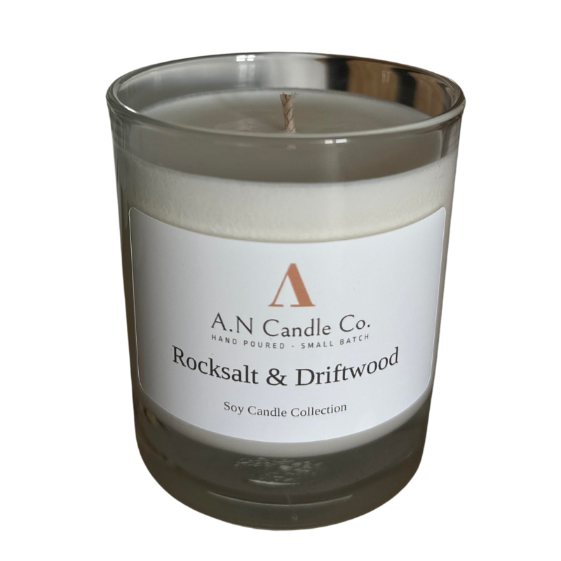 AN Candles Co. Rocksalt & Driftwood