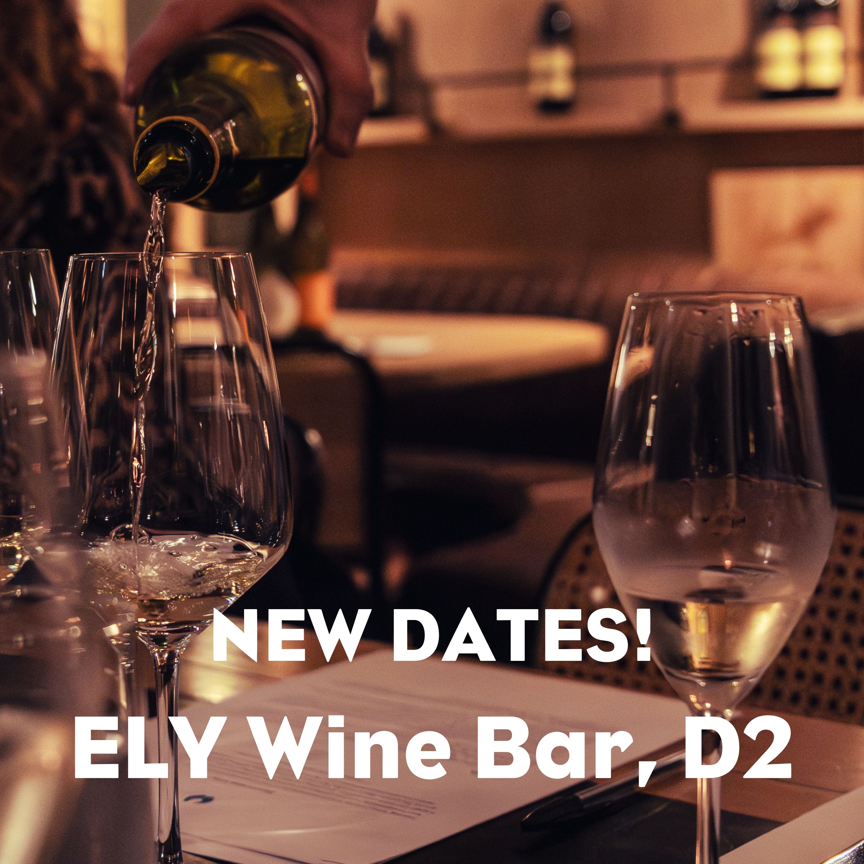 Wine Wednesdays at ELY Wine Bar - NEW SUMMER DATES ADDED